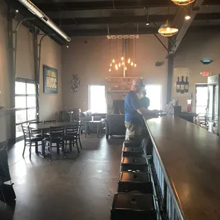 Bar area