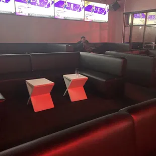 empty vip sections