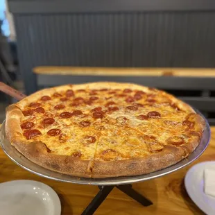 Pepperoni pizza