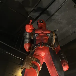 deadpool sculpture