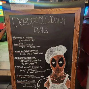 Special Menu