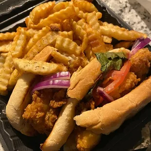 Po Boy Catfish Sub