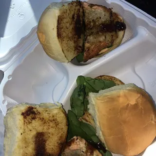Salmon Sliders