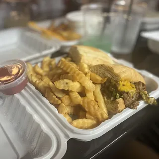 Vegan Steak-n-Cheese