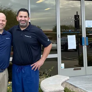 Owners Rick and Mark