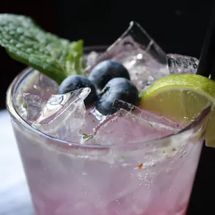 Blueberry Mojito