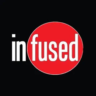 Logo with black background