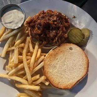 Pulled Pork Sandwich, if you&apos;re a fan of pulled pork I would definitely recommend!