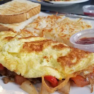 Veggie omelette