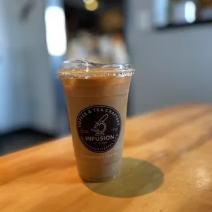 Cold Brew with a splash of Half &amp; Half