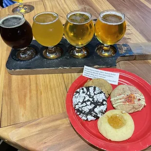 Beer paring w/cookies