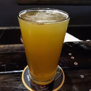Delicious beer with an amazing pour!