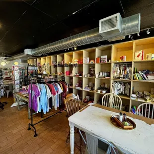 Co-Op shopping space where local vendors can sell their products.