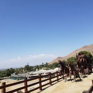 awesome horse statues