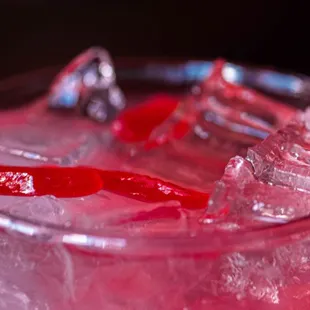 Swedish Fish
River Cowboy Vodka, Triple Sec, Cranberry, Lime and Candy