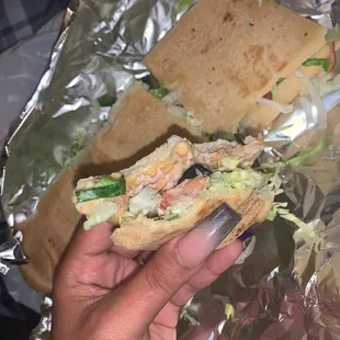 Cajun Turkey fully dressed w/ add ons