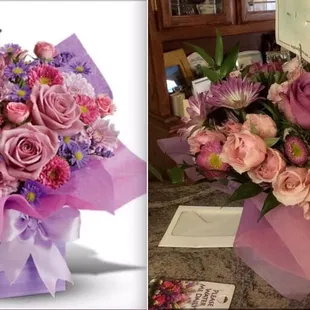 I paid for the premium flowers but they didn&apos;t even compare to the &quot;Standard&quot; flowers pictured on their website. Disappointed.