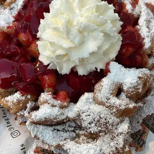 Marghereti funnel cake
