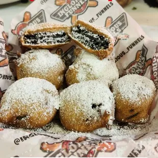 Deep fried Oreos