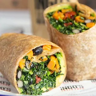 vegan breakfast burrito