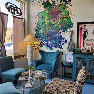 Cozy atmosphere while social distancing.