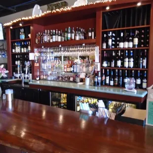Back bar.