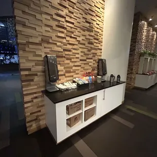 sushi and sashimi, outside