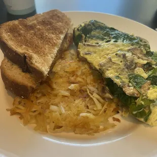 3 egg made to order omlette