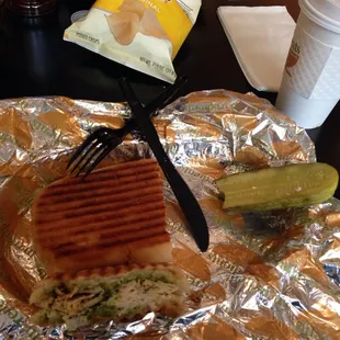 Chicken Pesto Panini