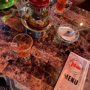 I highly recommend the Egyptian tea!