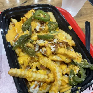 Crispy Chicken Nacho Fries