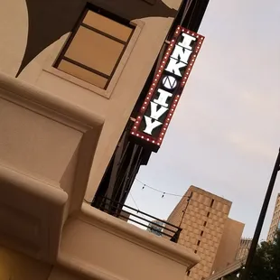 outside