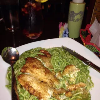 Kids Spaghetti with Pesto Sauce