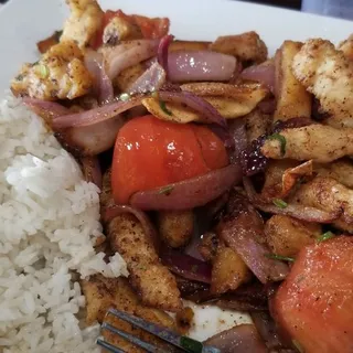 Saltado de Pescado