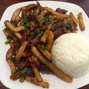 Beef Saltado
