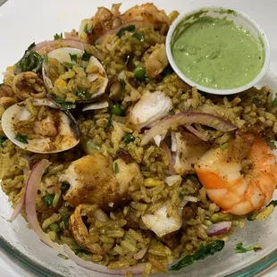 Seafood Paella