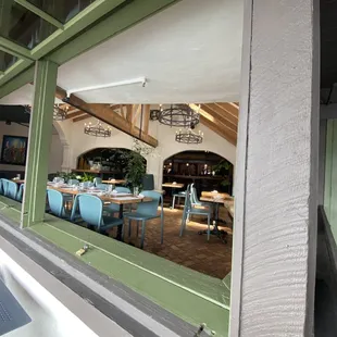 Open front windows...