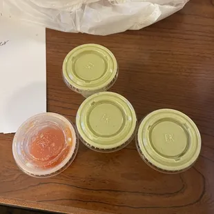 Green sauce - muy caliente!!