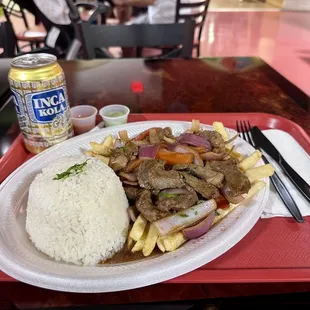 a plate of food