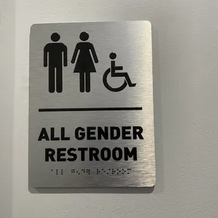 An all gender restroom :)