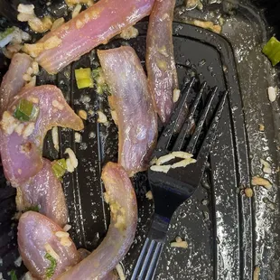 how the meal ended