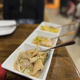 Trio de Ceviche