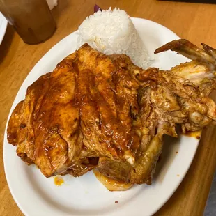 Peruvian fried chicken