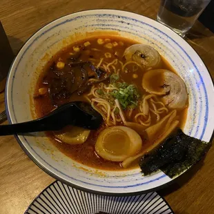 Dragon fire ramen