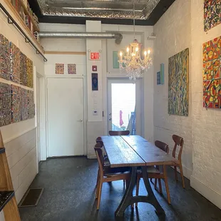 Inside of the coffee shop