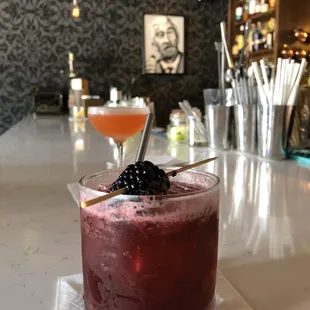 Bourbon Bramble