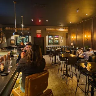 Inside bar and dining
