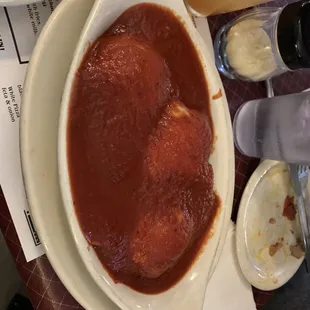 Stuffed Shells in Marinara Sauce