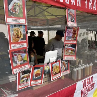 Vegan Korean corn dogs.