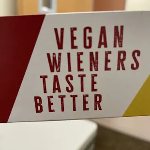 Vegan Wieners.